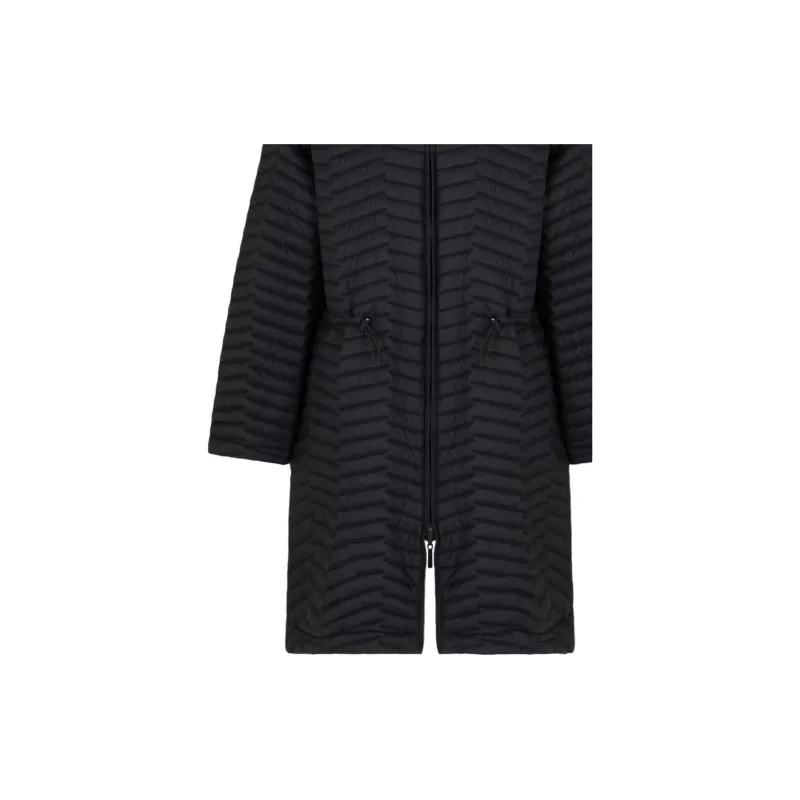 EMPORIO ARMANI Puffer Jacket Women's Black-1