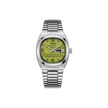 Sea Gull Retro TV Snake Special Edition Automatic Mechanical Movement Stainless Steel Watchband Watch Unisex Green Dial