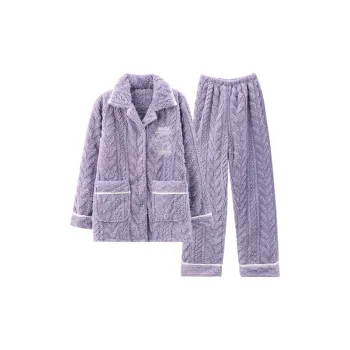 GOSO Pajama Set Women's Light Lavender