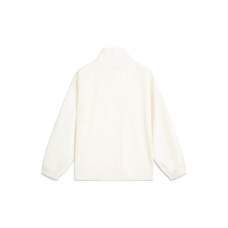 LiNing Sports Life Collection Trench Coat Men's Ivory-1