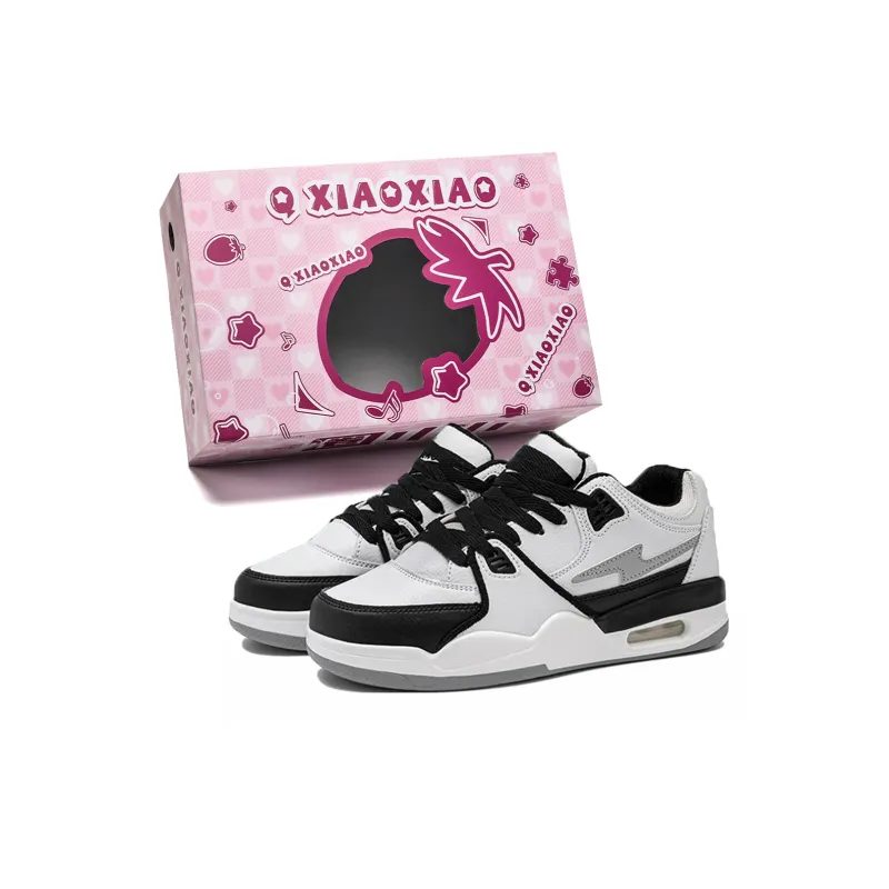 Circle Small Anti-Slip Wear-Resistant Lightweight Breathable Low-Top Skateboard Shoes Unisex Box Included-0