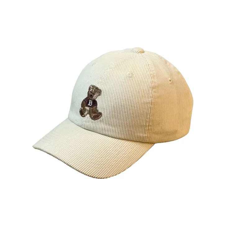 Yi Bu Kang Corduroy Baseball Caps Unisex-10