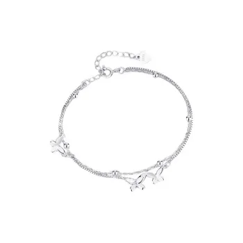 FROMLOVER 925 Sterling Silver Bracelets Women's
