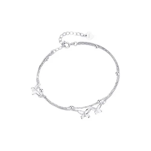 FROMLOVER 925 Sterling Silver Bracelets Women's