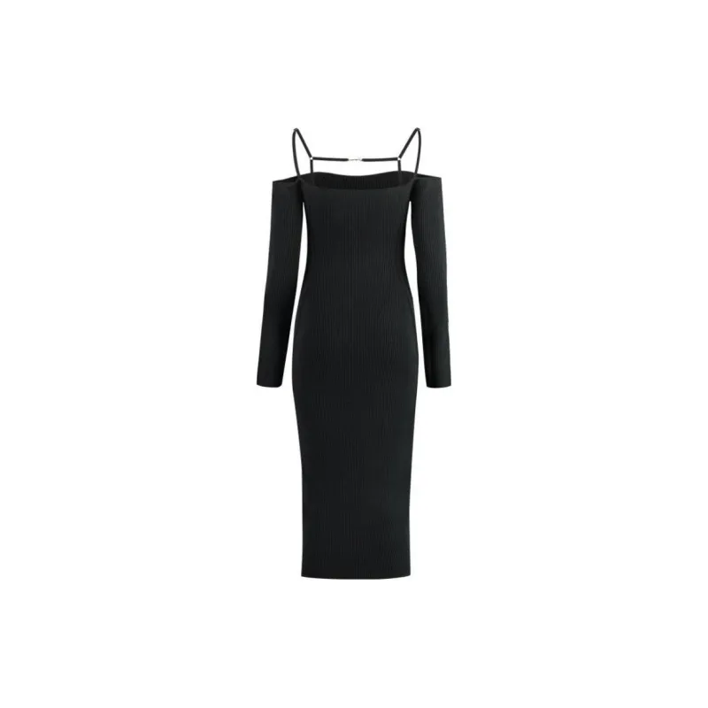 Jacquemus La Robe Sierra 'Black'-1