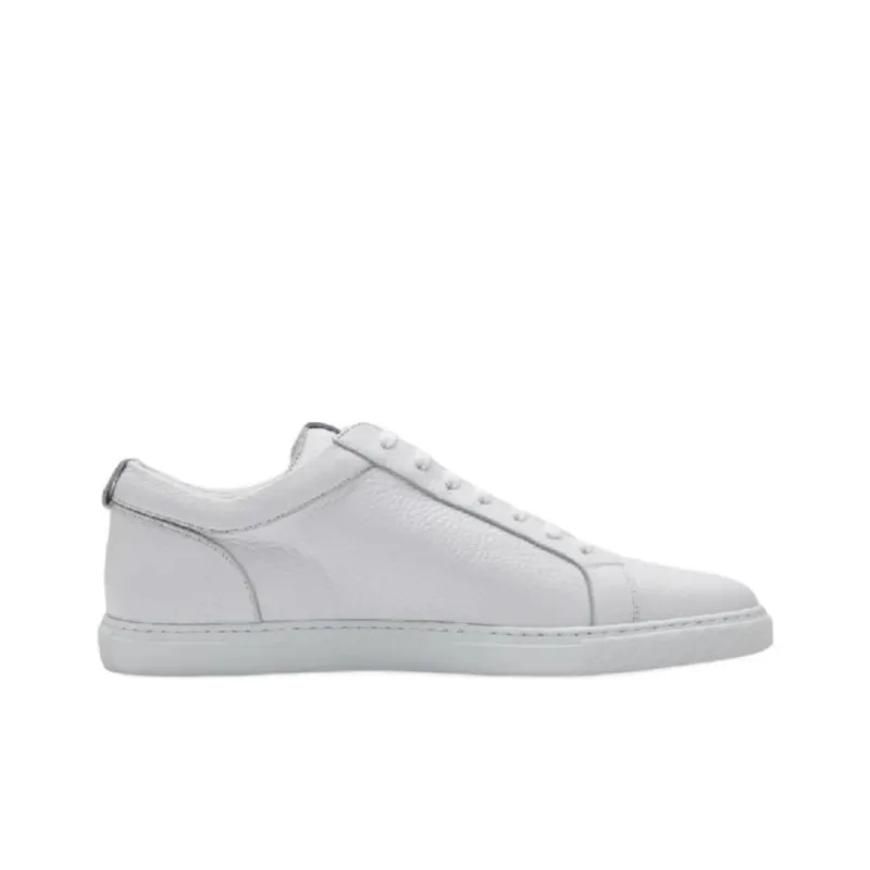 CORNELIANI Low Top Skateboard Shoes Men's White-1
