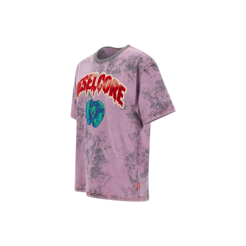 DIESEL T Boxt R9 Logo Printed Crewneck T Shirt-2