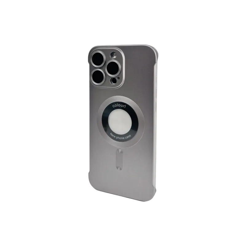 Wei Xin Acrylic Material Frameless Label Magnetic Phone Cases Compatible With IPhone 16/15 Pro Max/Apple 13/14 Pro/Max-14