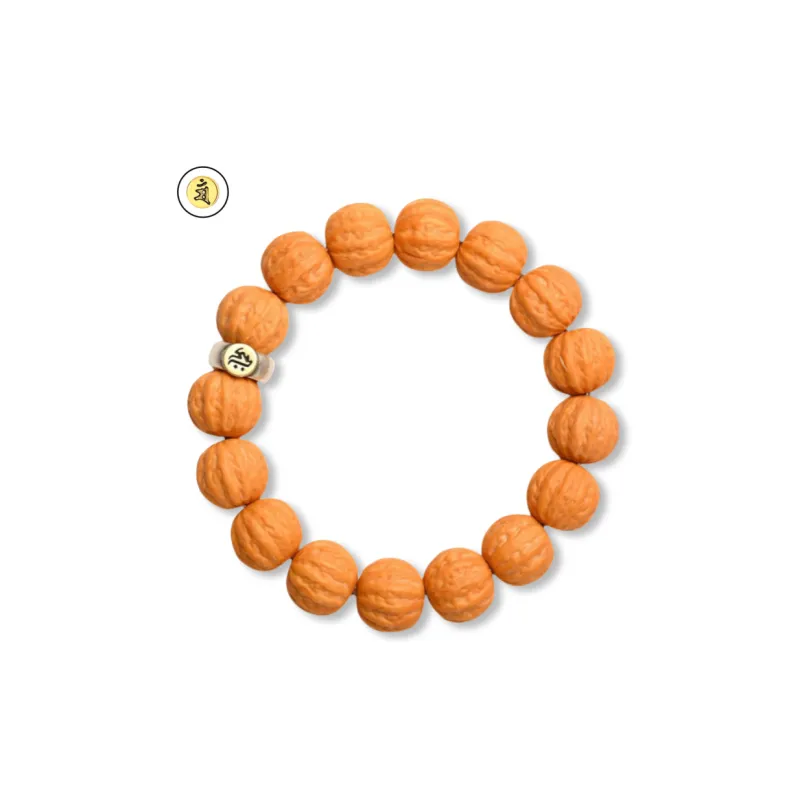 Harf Monkey Head Walnut Bracelets Unisex-7