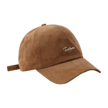 Big Head Planet Corduroy Baseball Caps Unisex