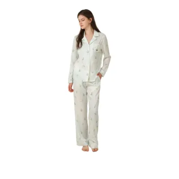 SILKY MIRACLE Pajama Set Women's Mint Green