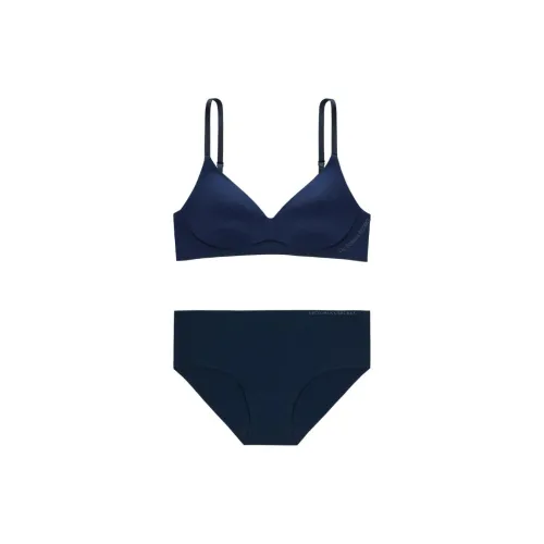 Victoria's Secret Fantasy Collection Underwear Set Women's Marine Blue