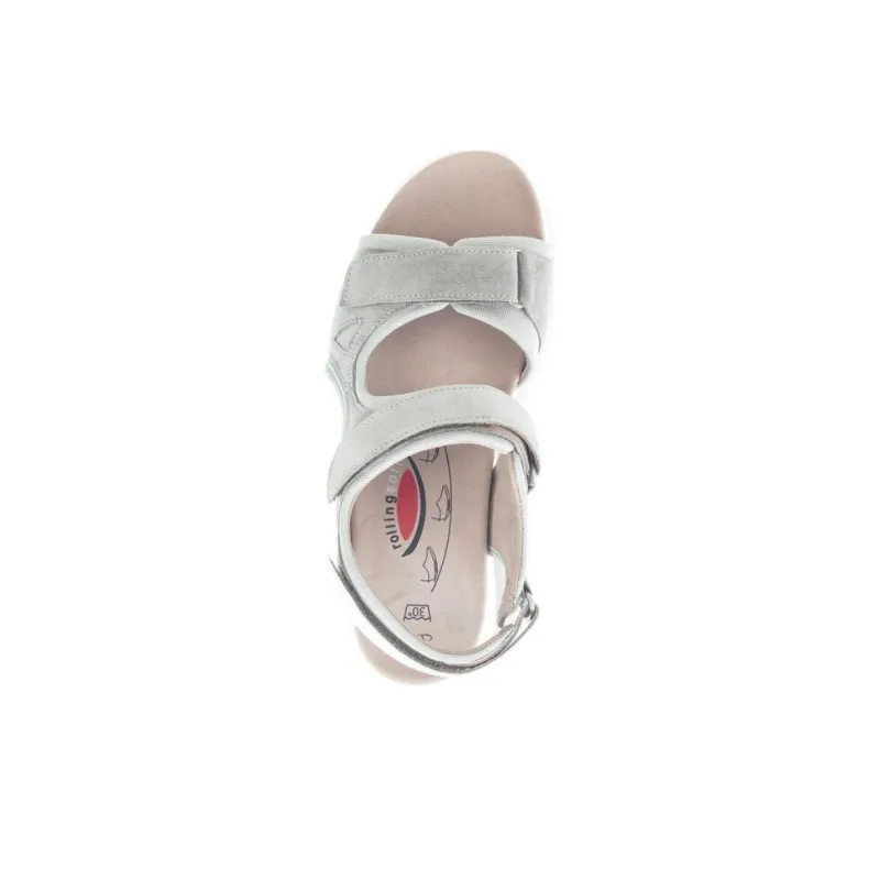 Gabor Rollingsoft Beach Sandals Women's Green-3