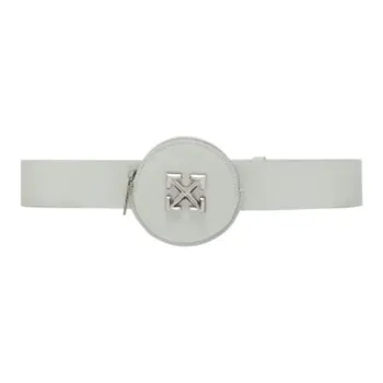 OFF WHITE Cow Leather Belts Women's Green 
