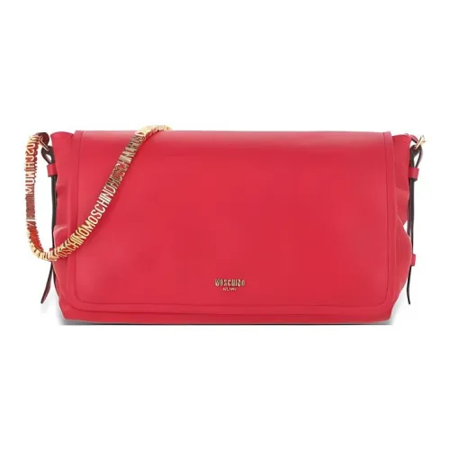 MOSCHINO Polyolefins Shoulder Bag Women's Red