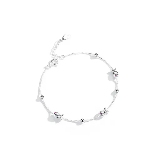 FROMLOVER 925 Sterling Silver Bracelets Women's