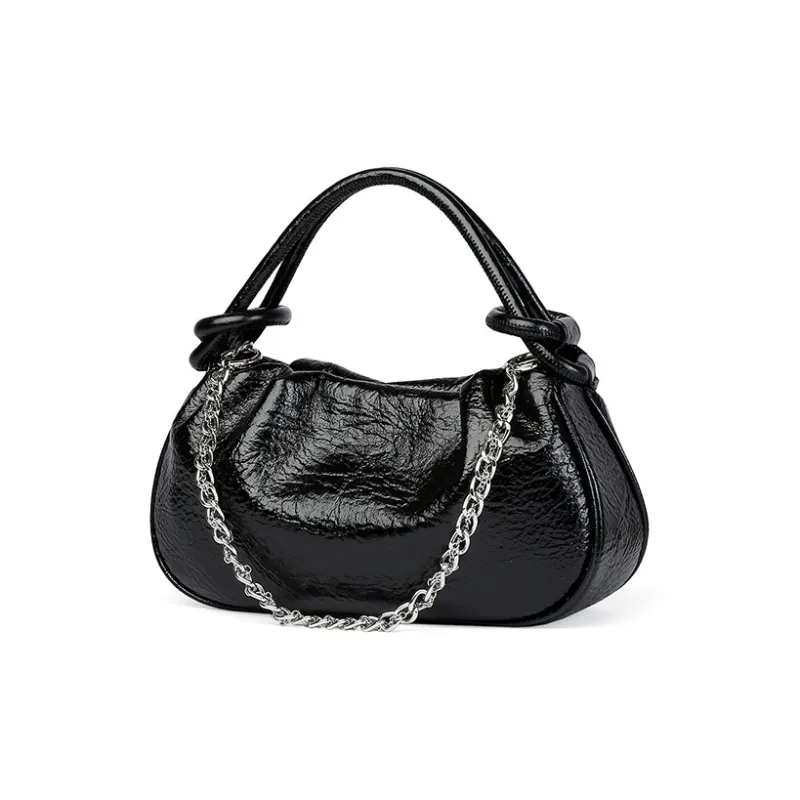 TUCANO PU One Shoulder Handbag Regular Women's Classic Black-1