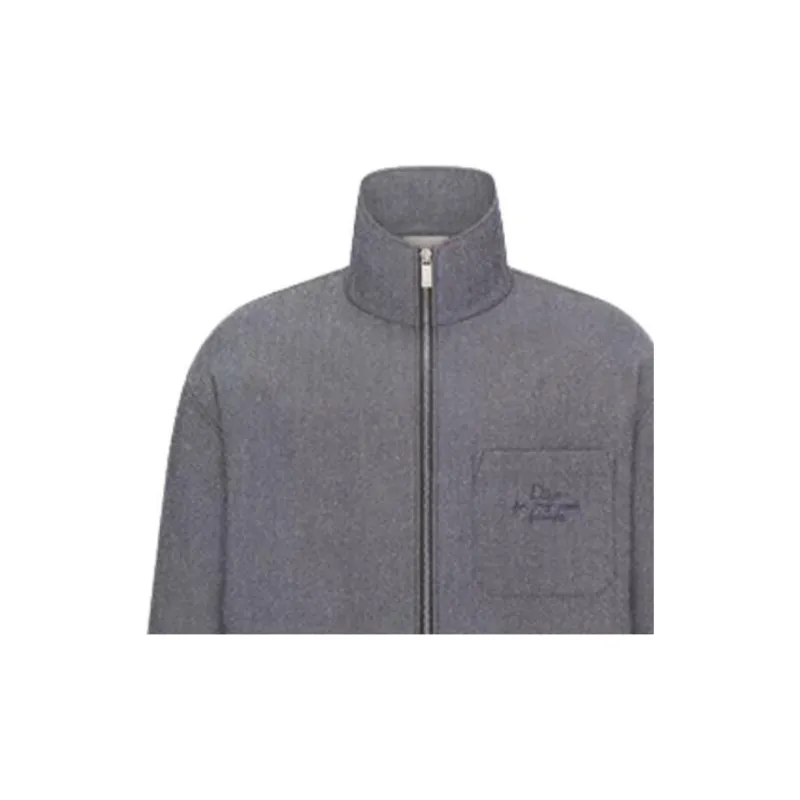 DIOR SS25 DIOR AND HYLTON NEL Jackets & Coats Men's Gray-1
