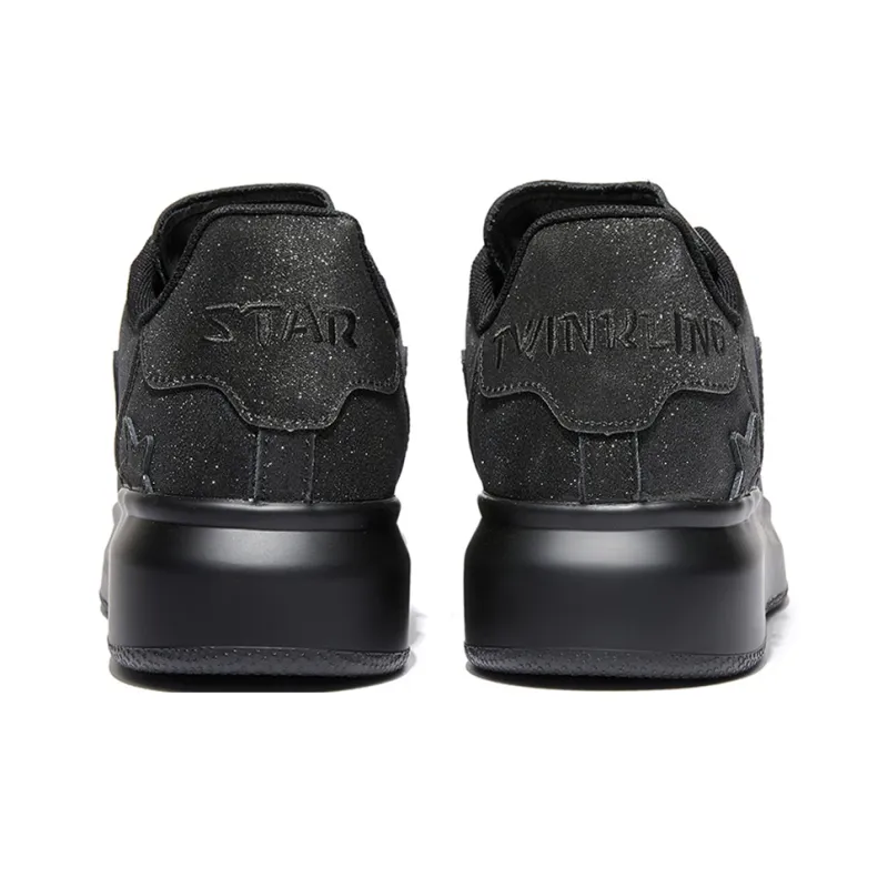 VOIT Skateboard Shoes Unisex Low Top Starlight Black-4