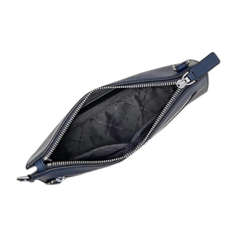 MICHAEL KORS MK Cooper Cow Leather Crossbody Bag Shoulder Bag Men's Navy-2
