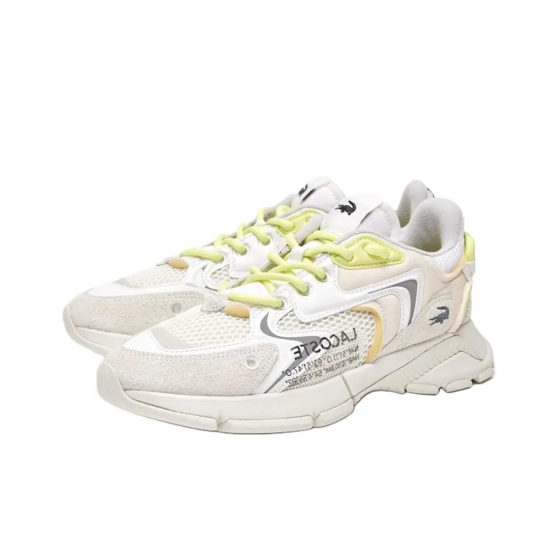 LACOSTE L003 Neo Low Top Casual Shoes Men's Gray White-1