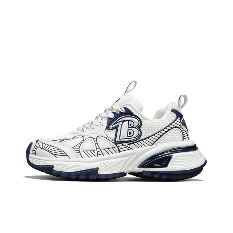 NFL Ultra S Chunky Sneakers Unisex Low Top White Blue-0