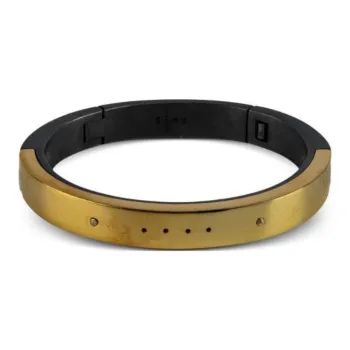 Parts Of Four Sterling Silver And 18K Gold plated Sistema Bracelet