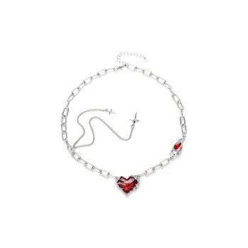 ATPLAY Titanium Steel Plexiglass Necklaces Women's