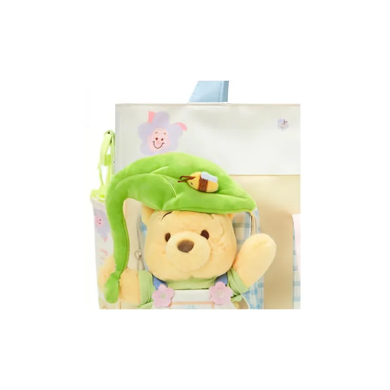Disney Polyester Tote Bag, Shopping Bag, Shoulder Bag, Crossbody Bag, Handbag Unisex Light Yellow-4