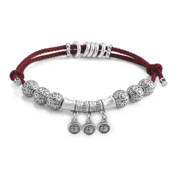 Original Summer S999 Fine Silver Pure Silver Bracelets Unisex