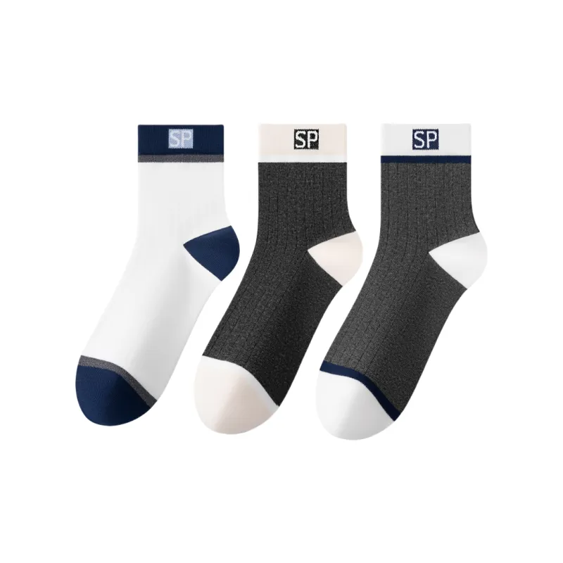 Lan Miao Basketball Socks Men's 3 Pack-3