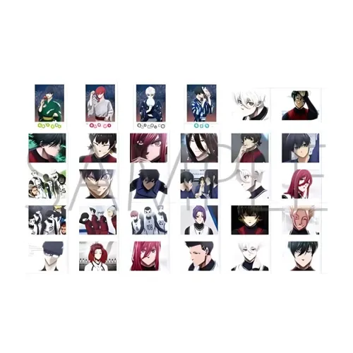 Animate Blue Lock Animation Card Photo Cards