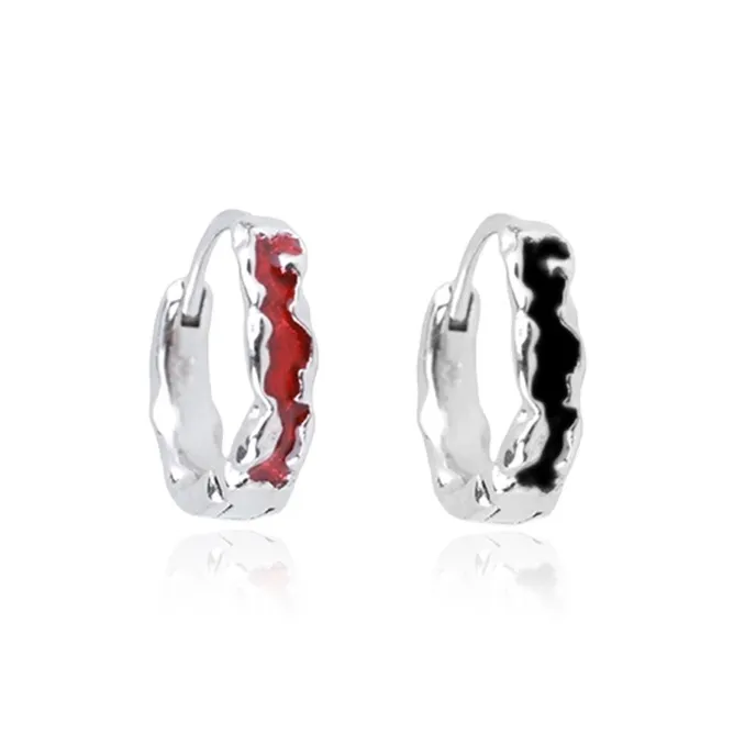 VEZA Sterling Silver Earrings Unisex-12