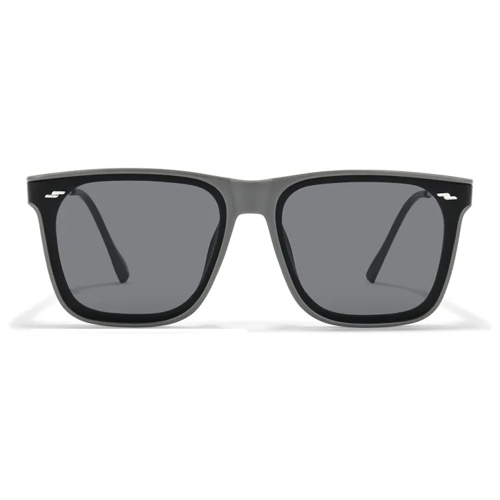 Sagawa TR/Memory Plastic Alloy Square Sunglasses Unisex-3