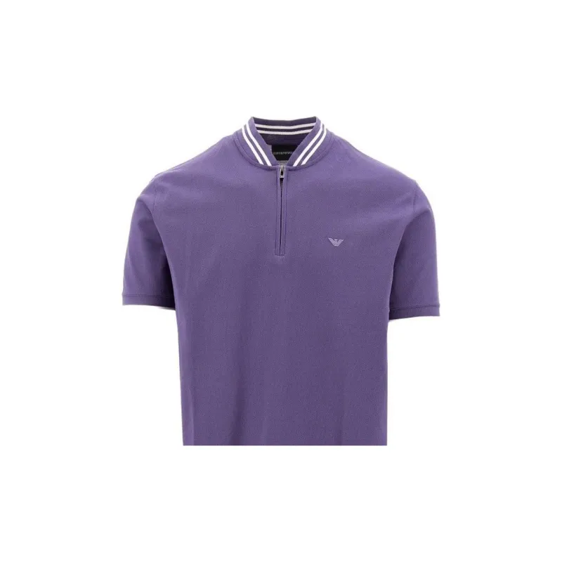 EMPORIO ARMANI Polo Shirt Men's Purple-1