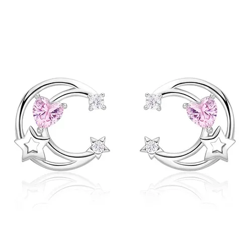 P&N Stud Earrings Women's-0