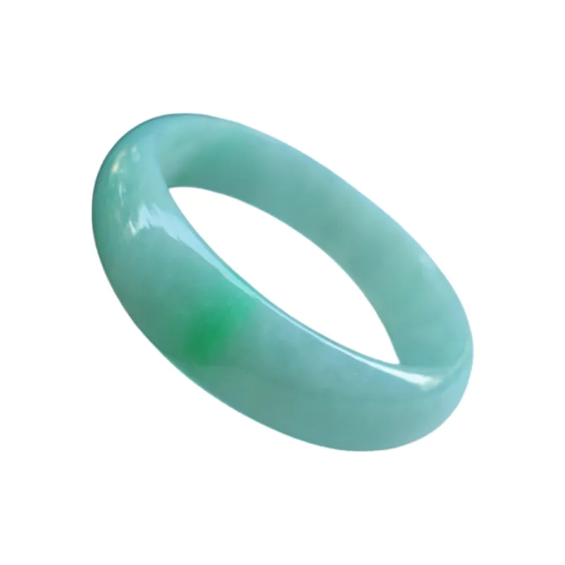 Jade Blossom Glutinous Jade Jadeite Bangles Kids'-0