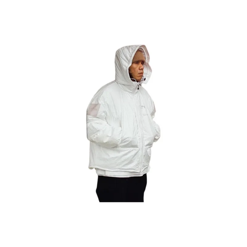 WILD THINGS x CMF Puffer Jacket Men's White-1
