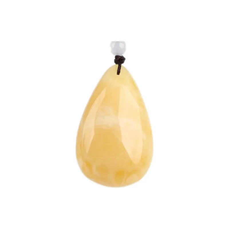 Ou Said Jewelry Amber Beeswax Necklaces Unisex-0