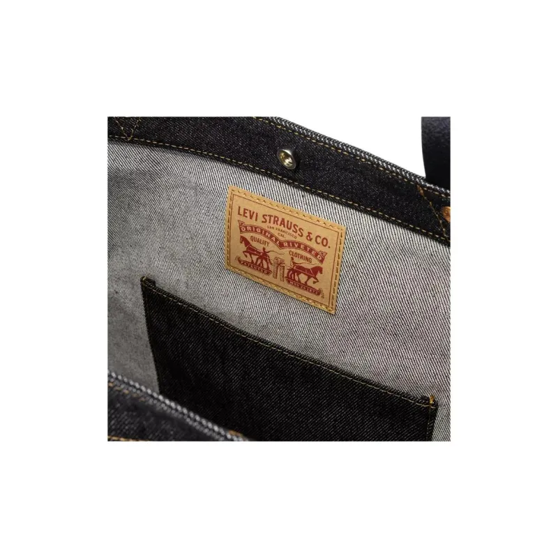 Levi’s Cotton Tote Bag Shopping Bag Handbag Shoulder Bag Regular Women's Black-2