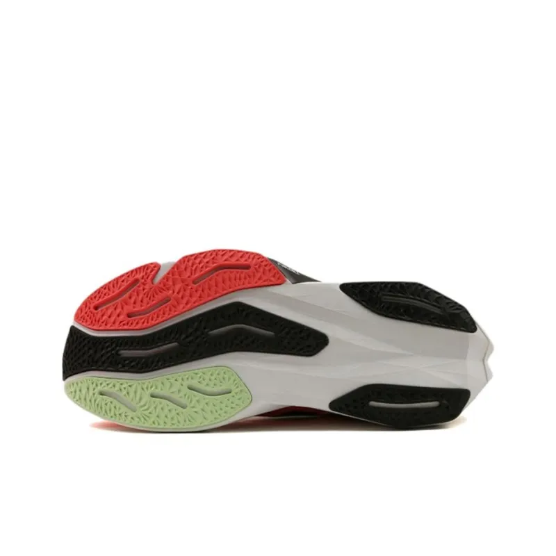New Balance Rebel V4 Anti Slip Wear Resistant Low Top Running Shoes Men's Red Black White-3