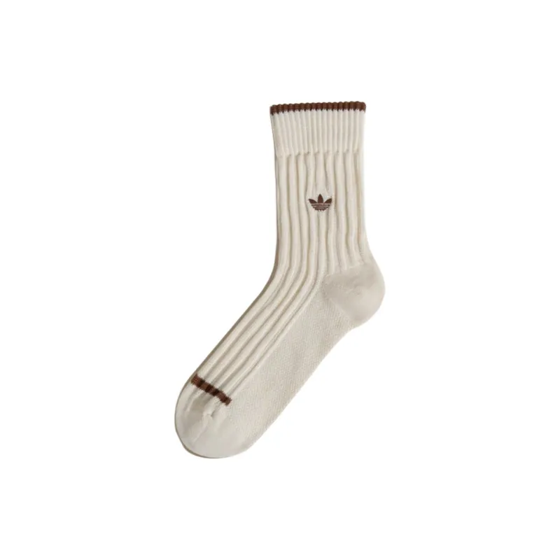 Adidas Originals Mid Calf Socks Unisex 1 Pack Wonder White-0