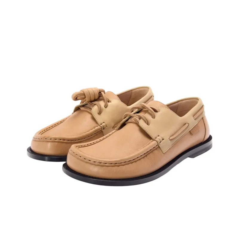 LOEWE Campo Casual Single Shoes Women's Brown-2