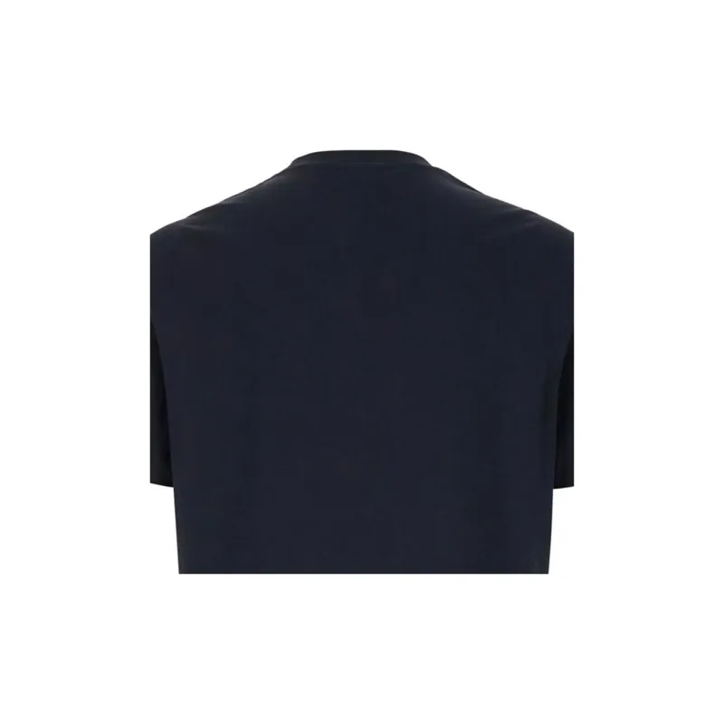 EMPORIO ARMANI Logo Embroidered Crewneck T Shirt-2