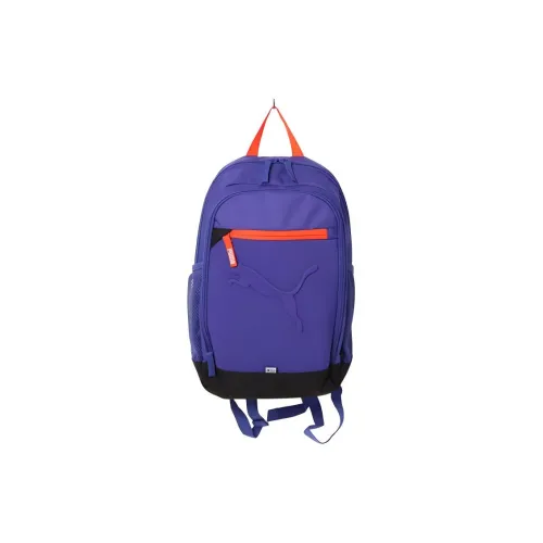 PUMA Polyester Nylon Backpack Kids' Blue Purple
