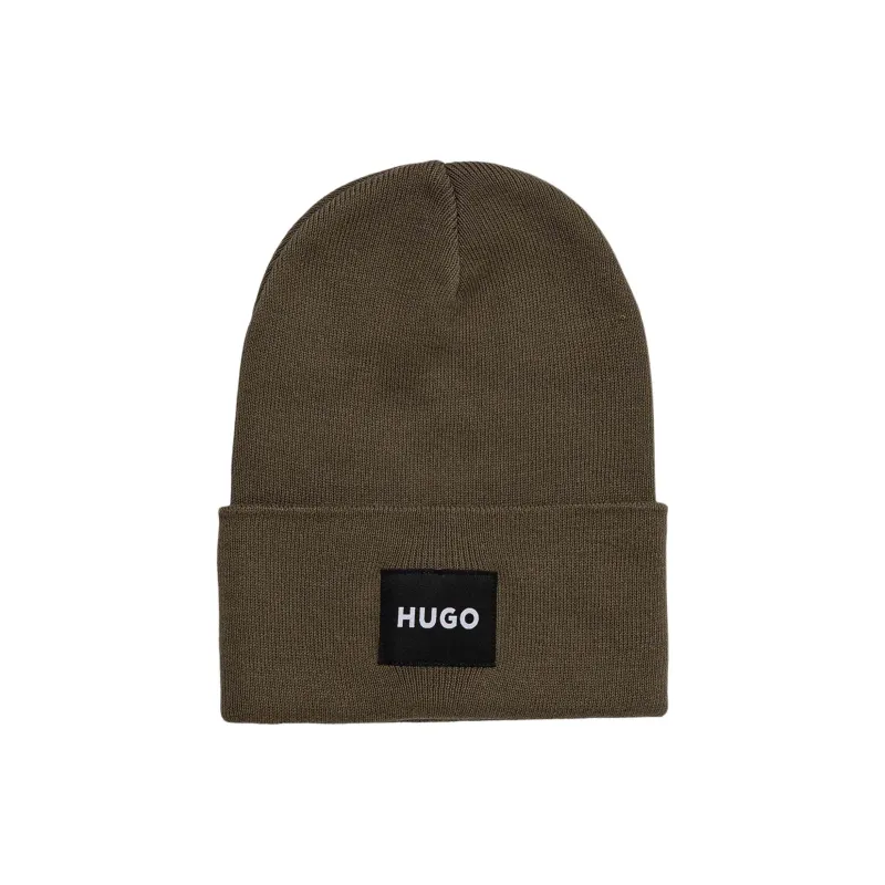 HUGO BOSS Cotton Yarn Beanies Men's Brown-0
