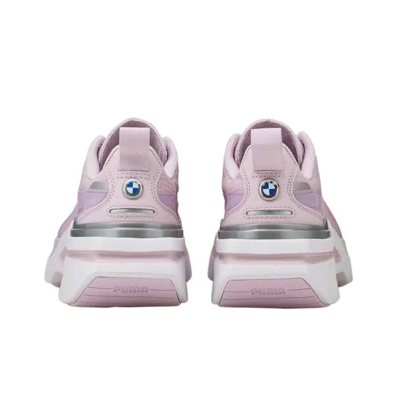 BMW Motorsport x PUMA Kosmo Rider Anti Slip Wear Resistant Low Top Casual Shoes Women's Purple-2