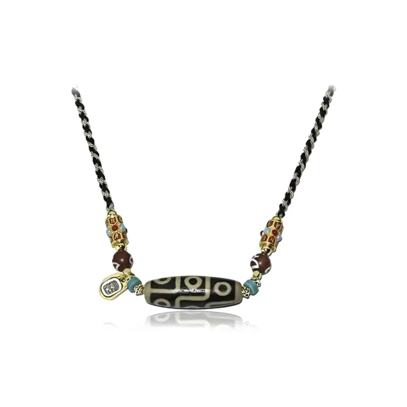 Jade Linmen Agate Jade Necklaces Unisex-12