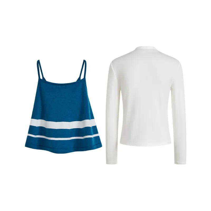 KUOSE Casual Suits Women's Blue-1
