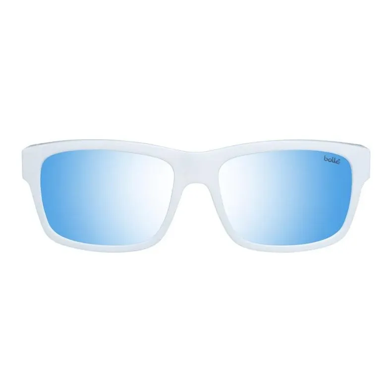 BOLLE Plastic Rectangular Sunglasses Unisex White-1